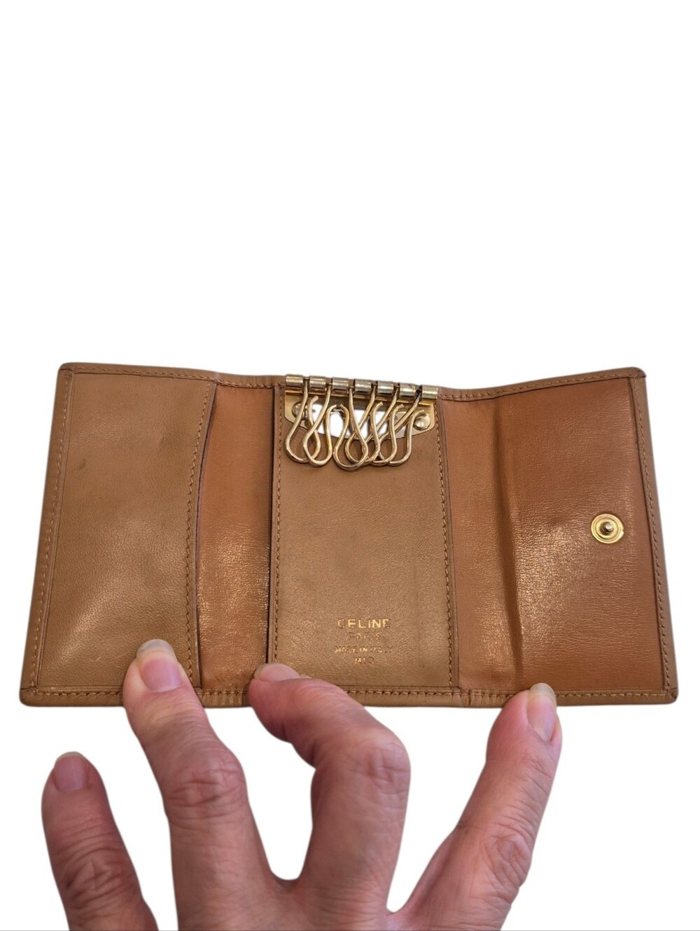 CELINE Macadam 6-Key Holder Case - Picture 3 of 15